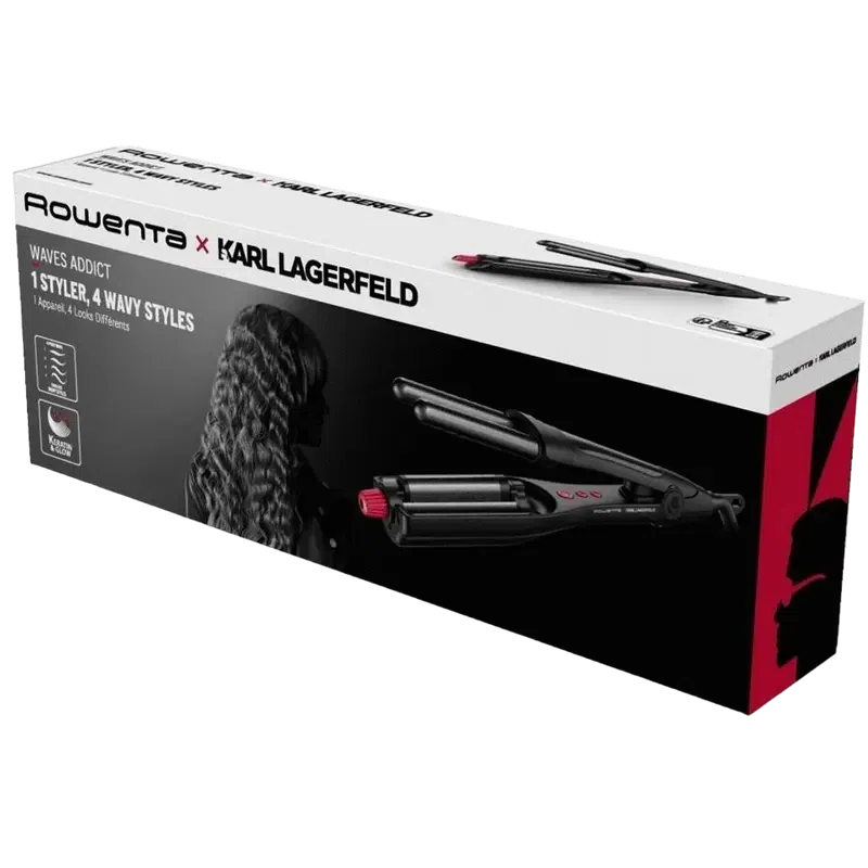 Styler Rowenta CF471LF0, Negru 7