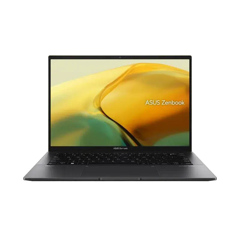 Laptop 14" ASUS Zenbook 14 UM3402YA, Jade Black, AMD Ryzen 5 7530U, 16GB/1024GB, Fără SO