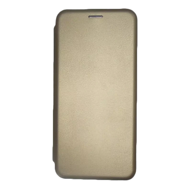 Flip case Smooth/plain leather for Xiaomi Redmi Note Gold 2