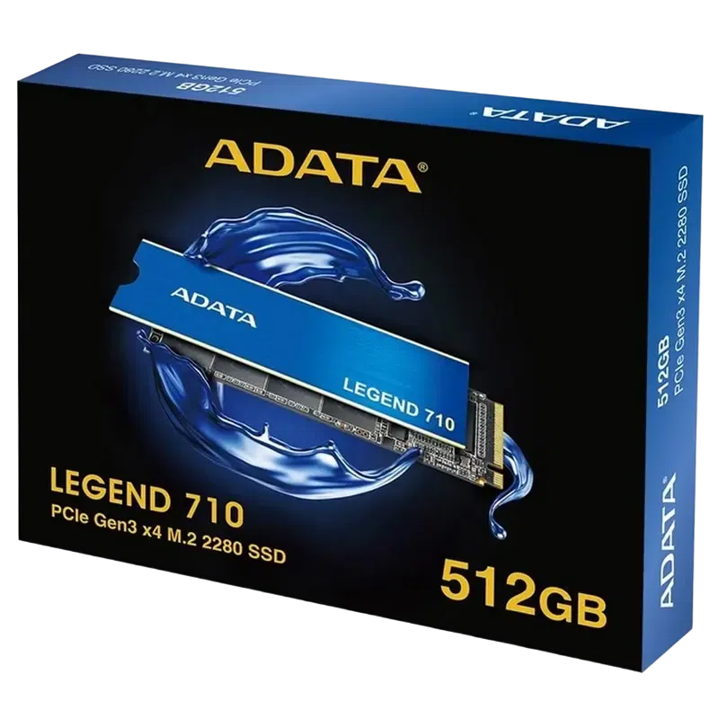 Накопитель SSD ADATA LEGEND 710, 512 ГБ, Blue 7