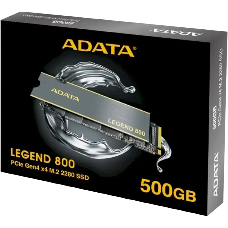 Накопитель SSD ADATA LEGEND 800, 500GB, Black 7
