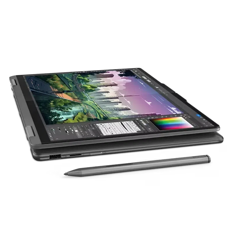 Ноутбук 14" Lenovo Yoga 7 2-in-1 14AHP9, Storm Grey, AMD Ryzen 7 8840HS, 16Гб/1024Гб, Windows 11 Home 6