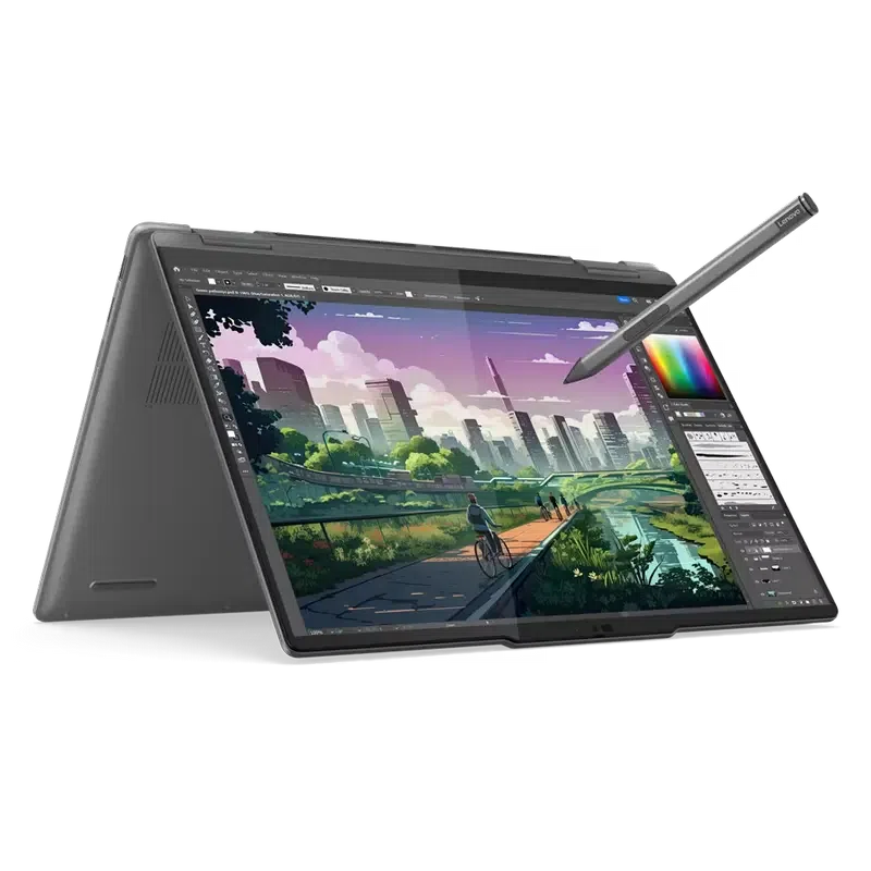 Ноутбук 14" Lenovo Yoga 7 2-in-1 14AHP9, Storm Grey, AMD Ryzen 7 8840HS, 16Гб/1024Гб, Windows 11 Home 3