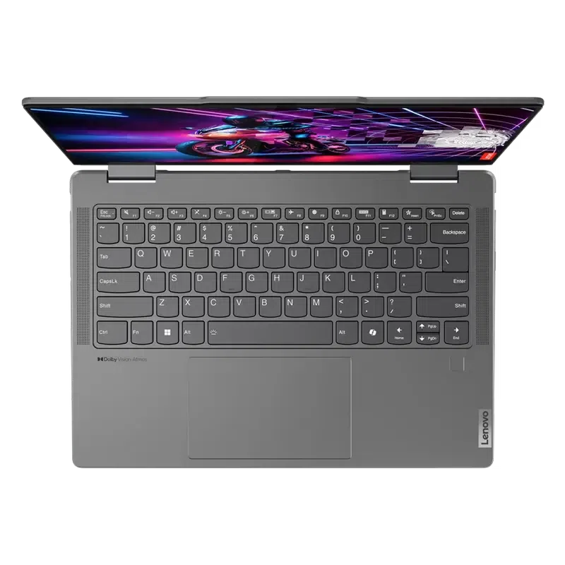 Ноутбук 14" Lenovo Yoga 7 2-in-1 14AHP9, Storm Grey, AMD Ryzen 7 8840HS, 16Гб/1024Гб, Windows 11 Home 11