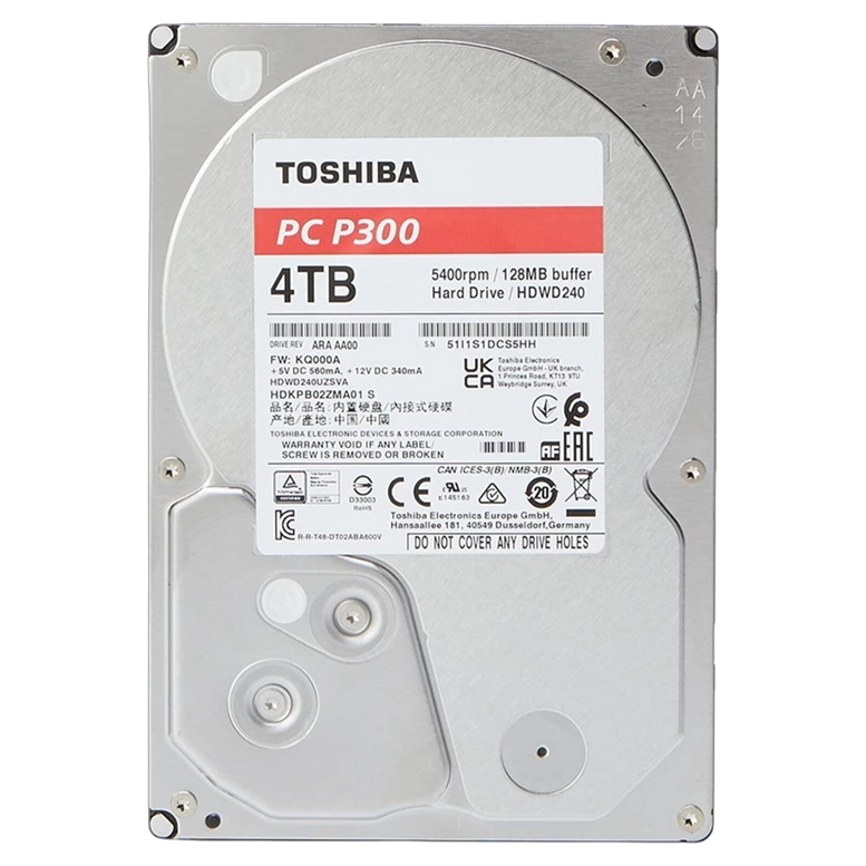 Жесткий диск Toshiba P300 HDWD240UZSVA, 4 TB, Red 2