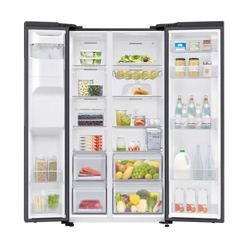 Frigider Samsung RS64DG53R3B1UA, Negru 5