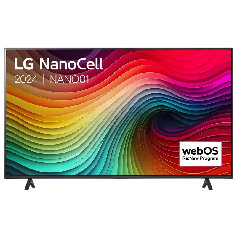 43" LED SMART TV LG 43NANO81T6A, 3840x2160 4K UHD, webOS, Negru