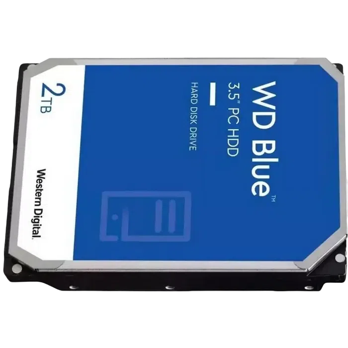 Жесткий диск Western Digital WD Blue WD20EARZ, 2 TБ, Blue 3