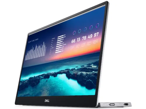 Монитор DELL IPS LED P1424H  Black 2