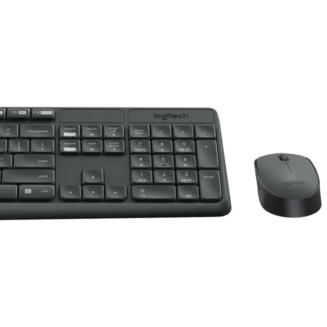 Tastatura & Mouse Logitech MK235, Gri 4