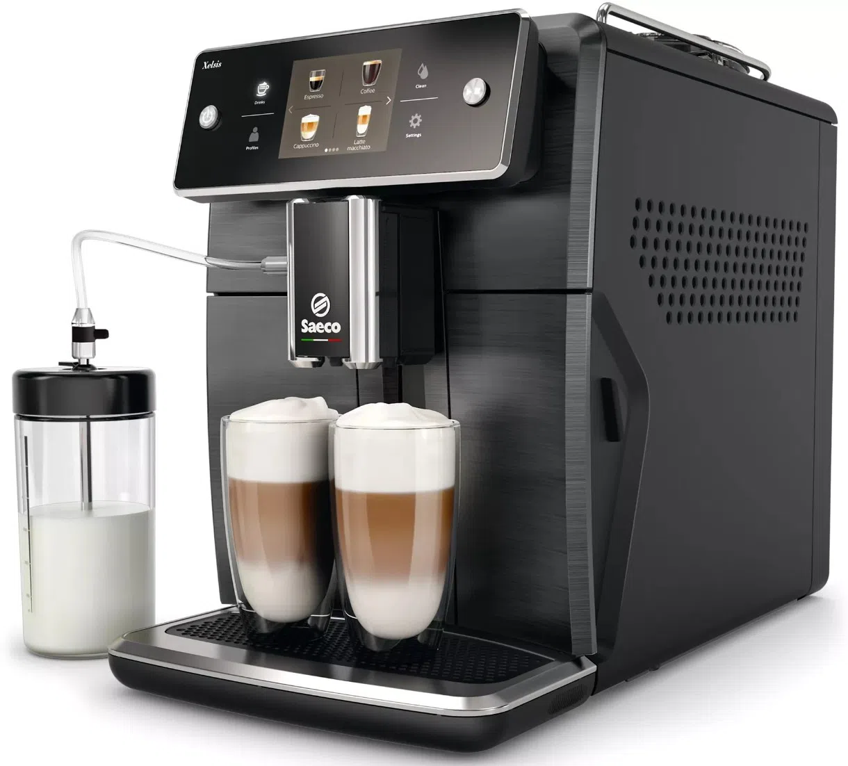 Aparat de cafea Saeco SM7684/00 Xelsis, Black 2