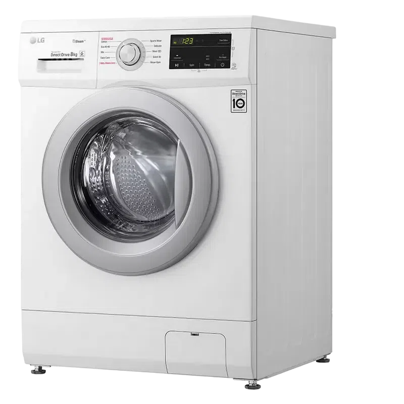 Стиральная машина LG F4J3TS4WE, 8кг, Белый 5