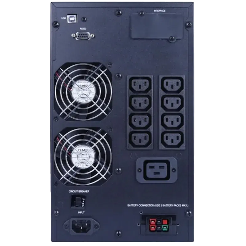 Источник бесперебойного питания PCM MAC-2000, Black 2