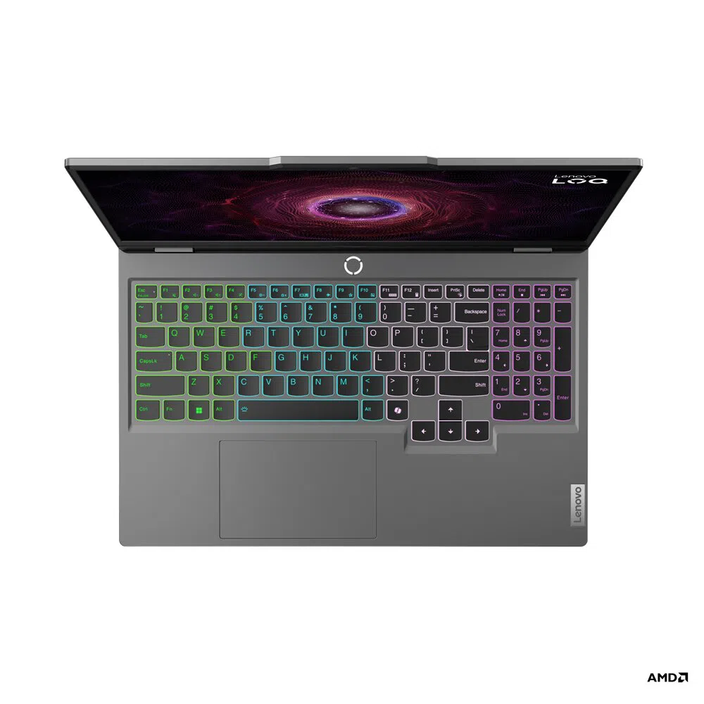 Ноутбук 15.6" Lenovo LOQ 15AHP9 / QHD/ AMD Ryzen 5 8645HS/ 16GB/ 1TB SSD/ RTX3050/ Luna Grey 3