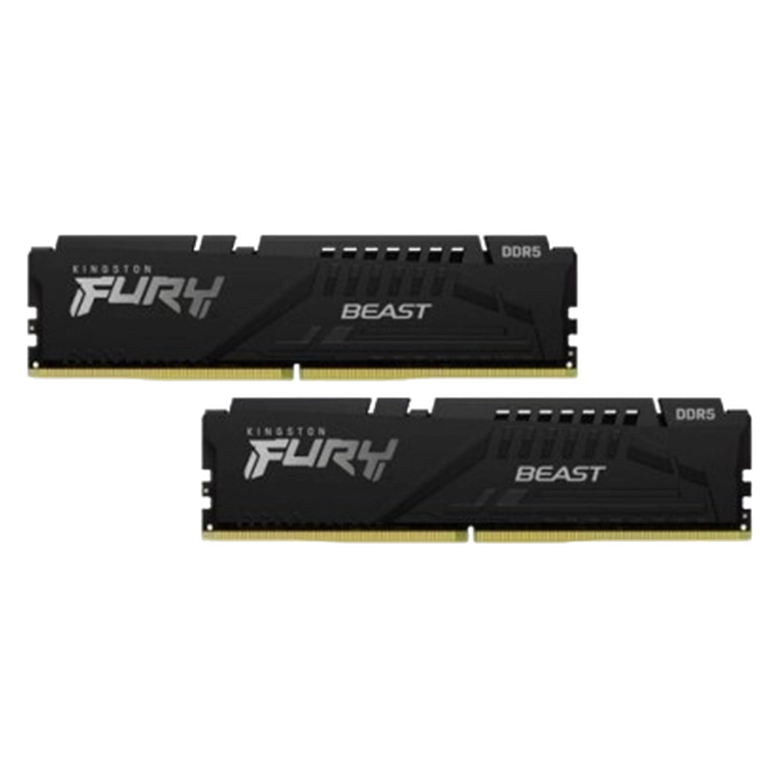Memorie RAM Kingston FURY Beast, 32GB, Negru