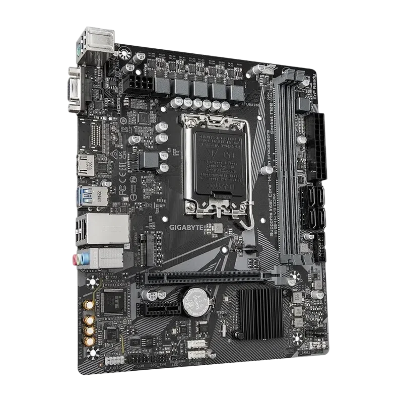 Материнская плата Gigabyte H610M H V3 DDR4 LGA1700 Micro-ATX 3