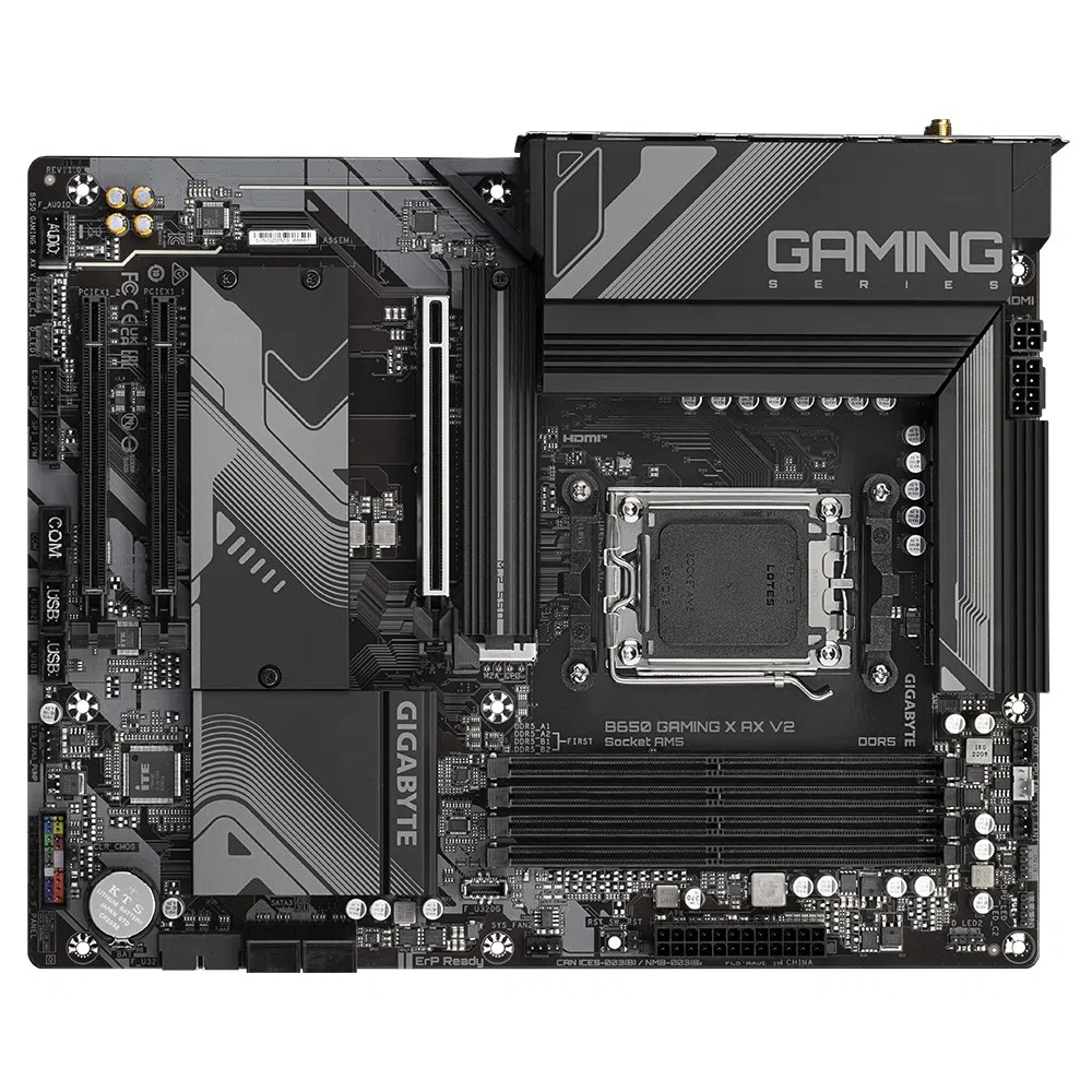 Placă de bază GIGABYTE B650 GAMING X AX V2, Black 4