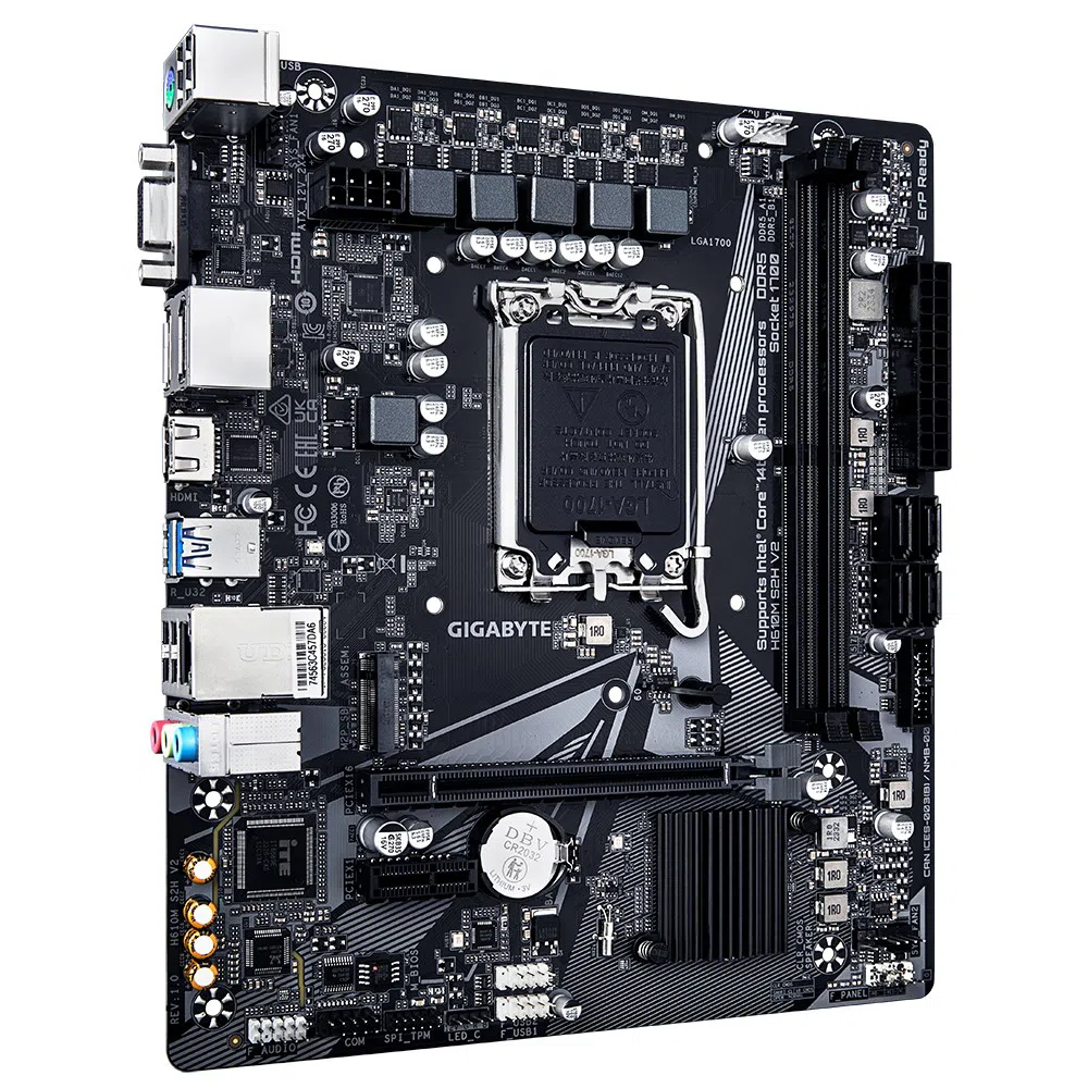 Материнская плата GIGABYTE H610M S2H V2 LGA1700 Micro‑ATX 2