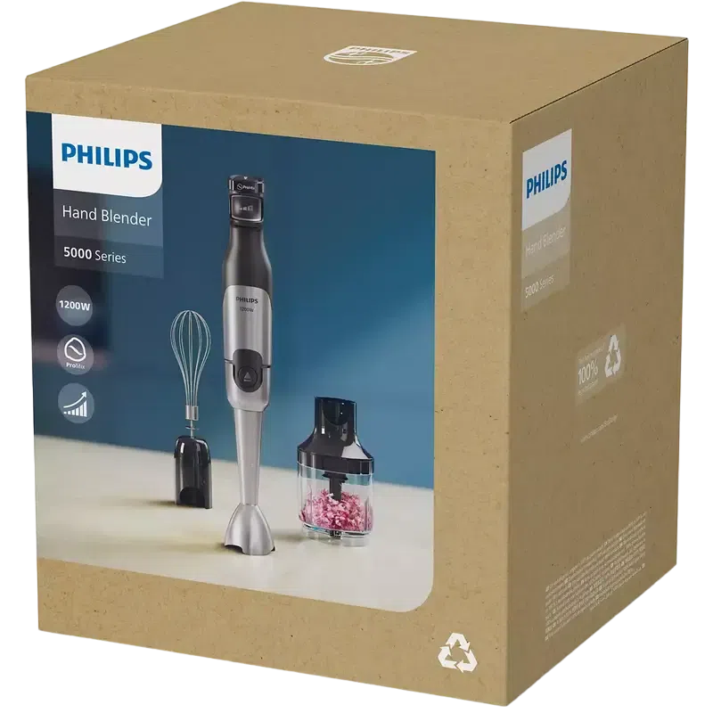 Погружной блендер Philips HR2683/00, Чёрный 6