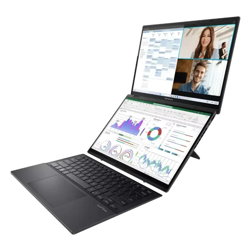 Laptop 14" ASUS Zenbook DUO OLED UX8406MA, Inkwell Gray, Intel Core Ultra 9 185H, 32GB/1024GB, Windows 11 Home 6