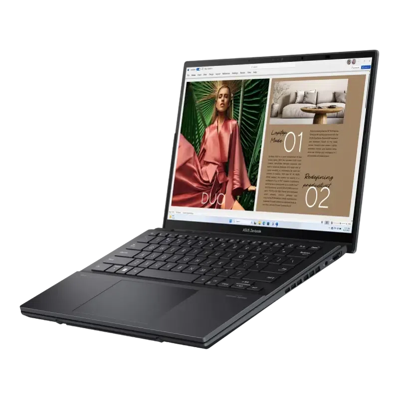 Laptop 14" ASUS Zenbook DUO OLED UX8406MA, Inkwell Gray, Intel Core Ultra 9 185H, 32GB/1024GB, Windows 11 Home 3