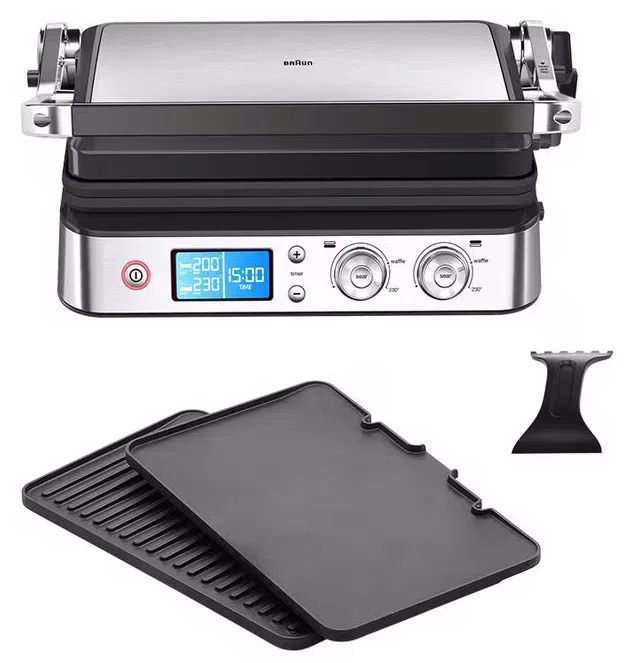 Электрогриль Braun CG 9047, Нерж. Сталь 3