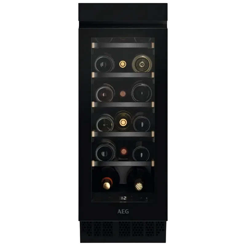 Винный шкаф AEG AWUS018B7B, Чёрный