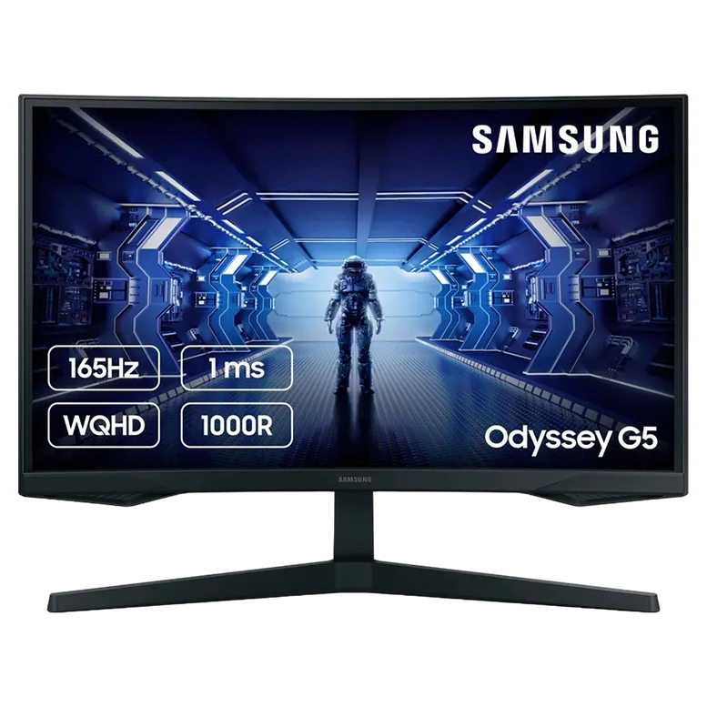 Monitor Gaming 27" Samsung S27CG550E, VA 2560x1440 WQHD, Black