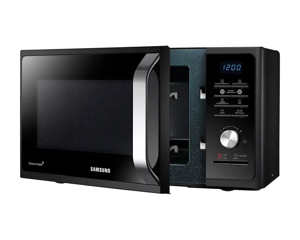 Микроволновая печь Samsung MG23F301TAK/OL, Black 6