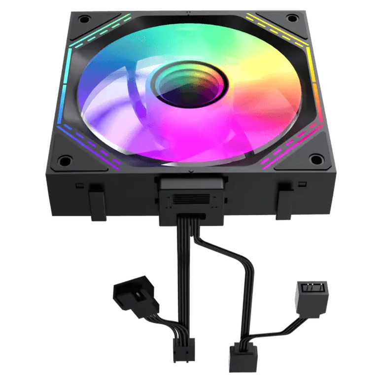 Вентилятор для ПК Gamemax FN12A-S3I, 120 мм, Черный 10