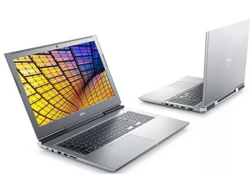 DELL Vostro 15 7580 Platinum Silver 15.6" FullHD +W10Pro(Intel® Core™ i7-8750H up to 4.1GHz, 16GB RAM, 256GB SSD+1TB HDD, NVIDIA GeForce GTX 1060 6GB DDR5, CR, HDMI, VGA, USB-C, WiFi-AC/BT, 4cell, HD720p Webcam, Backlit KB EN, FP, Win 10 Pro, 2.83kg) 4