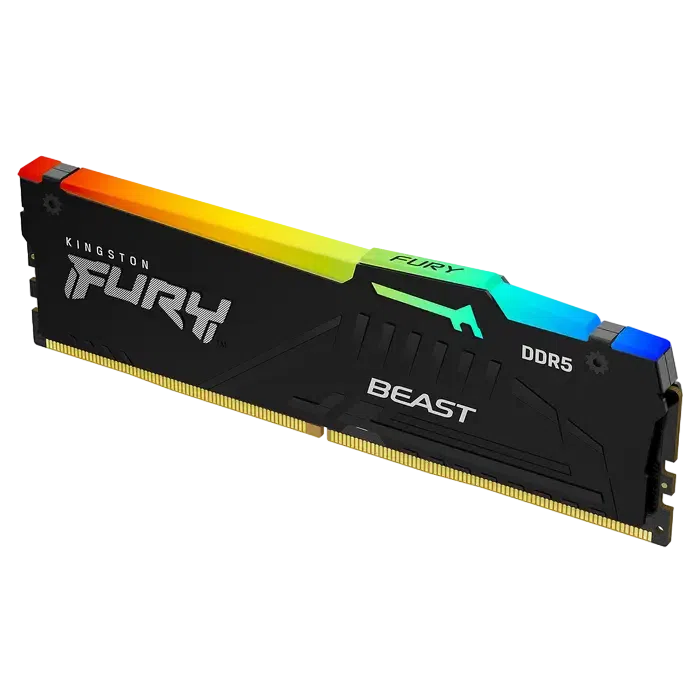 Memorie RAM Kingston FURY Beast RGB, 64GB, Black 7
