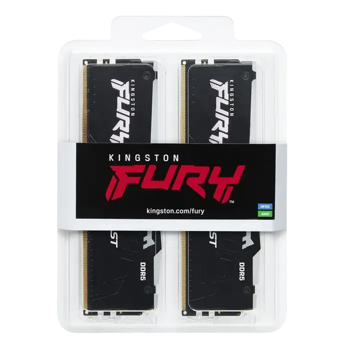 Memorie RAM Kingston FURY Beast RGB, 64GB, Black 9