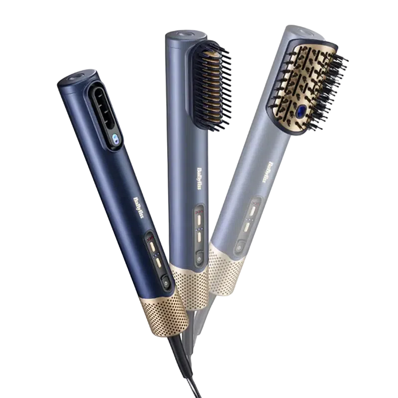 Uscător de păr-perie BaByliss AS6550CE, Blue 5