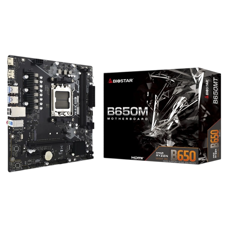 Материнская плата BIOSTAR B650MT, Black