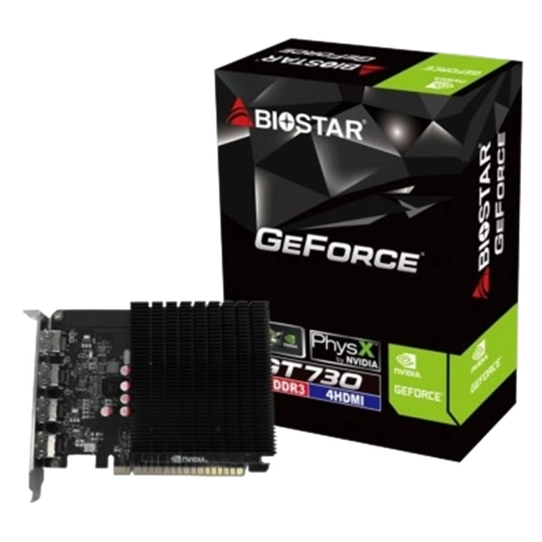 Видеокарта BIOSTAR GeForce GT730, Черный
