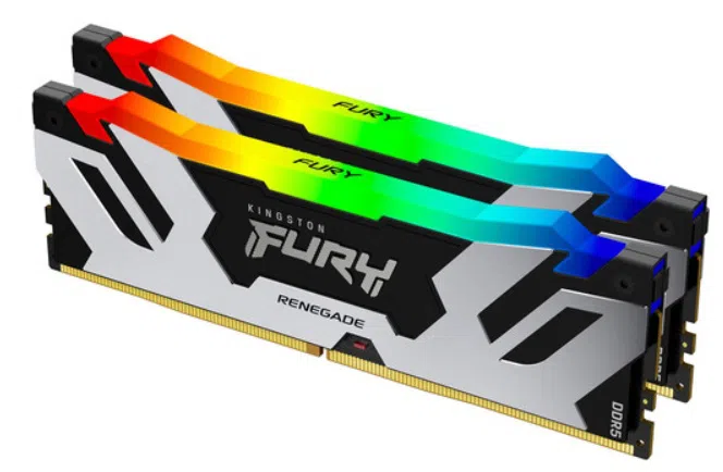 Memorie RAM Kingston FURY Renegade Silver RGB, 96 GB, Silver 2