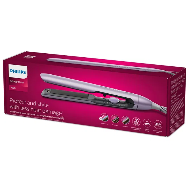Выпрямитель для волос Philips BHS742/00, Фиолетовый 3