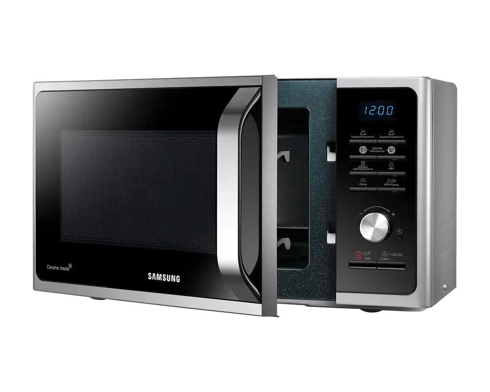 Микроволновая печь Samsung MG23F301TAS/OL, Silver 10