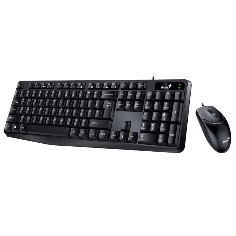 Клавиатура и мышь Genius KM-170,Чёрный 2