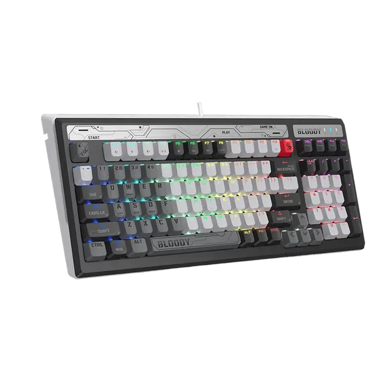 Tastatură Bloody B950, Cu fir, Gri 3