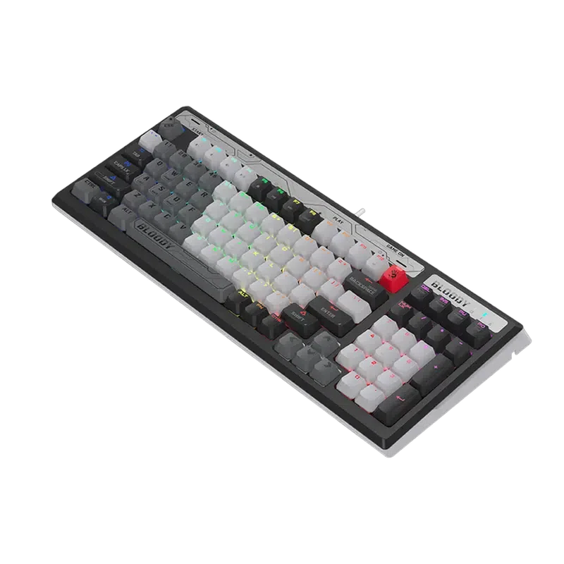Tastatură Bloody B950, Cu fir, Gri 4