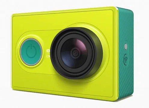 Xiaomi "Yi Action Camera", Green, Video Resolutions: up to 1296p 30fps/ 1080p 60fps / 720p 120fps/ 480p 240fps, 155°, Ambrella A7LS, Sensor:16MPx Sony (Exmor R BSI CMOS), Microphone, WiFi, Bluetooth, Battery 1010mAh, up to 100 minutes, 70g