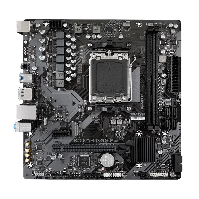Материнская плата Gigabyte A620M H AM5 Micro-ATX 4