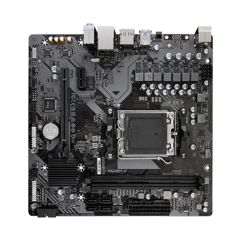Материнская плата Gigabyte A620M H AM5 Micro-ATX 3