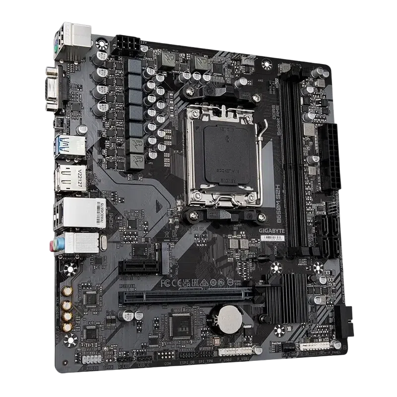 Материнская плата Gigabyte B650M S2H AM5 Micro-ATX 2