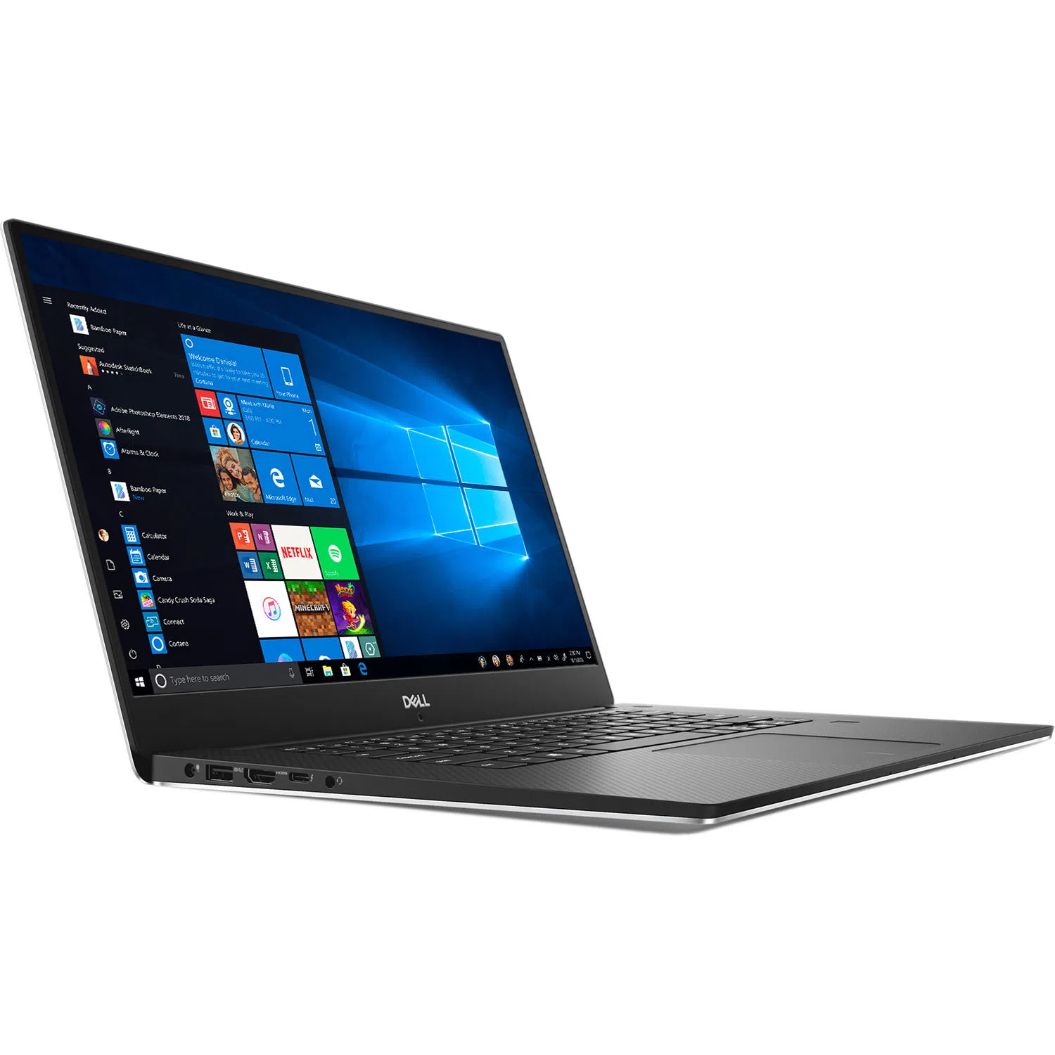 DELL Precision 5530 2-in-1 15.6'' Ultra Sharp FHD IGZO4 TOUCH lntel® Core™ i5-8305G, 8GB DDR4 RAM, M.2 256GB NVMe PCIe Class 40, Radeon Pro WX Vega M GL Graphics with 4GB HBM2, WiFi-AC + BT4.1, 6cell 75WHr, BackIit KB, TB 3, USB-C, Win 10 Pro 3