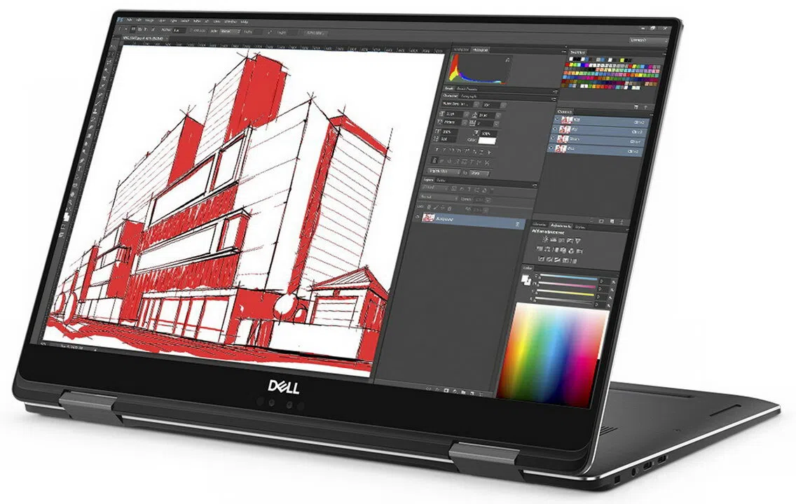 DELL Precision 5530 2-in-1 15.6'' Ultra Sharp FHD IGZO4 TOUCH lntel® Core™ i5-8305G, 8GB DDR4 RAM, M.2 256GB NVMe PCIe Class 40, Radeon Pro WX Vega M GL Graphics with 4GB HBM2, WiFi-AC + BT4.1, 6cell 75WHr, BackIit KB, TB 3, USB-C, Win 10 Pro 2