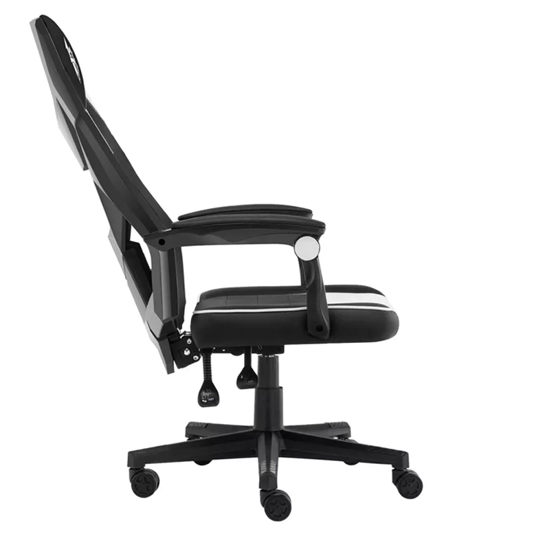 Scaun Gaming 1STPLAYER P01, Black/White 3
