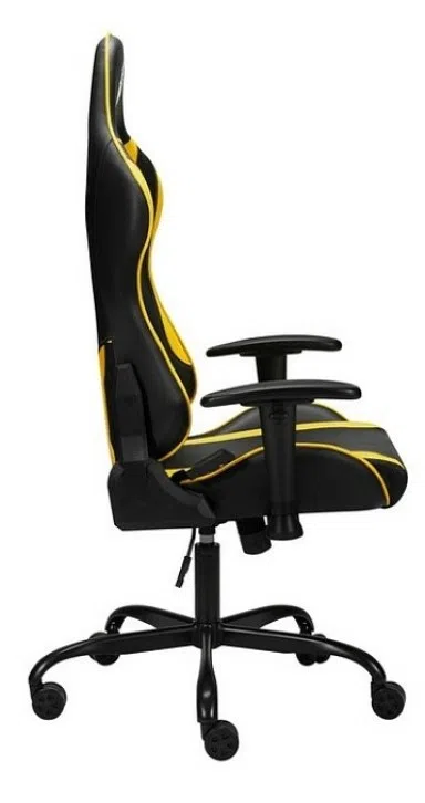 Scaun gaming 1STPLAYER S01 Black/Yellow 3
